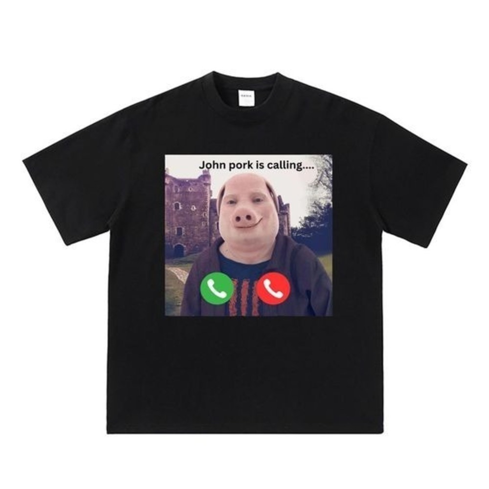 John Pork Meme Funny T Shirt